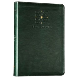 Bíblia The Purpose Book | A21 | Capa Couro Soft Verde Luz